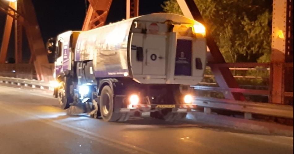 Ejecutaraacuten tareas de mantenimiento en el Puente Carretero en horario nocturno