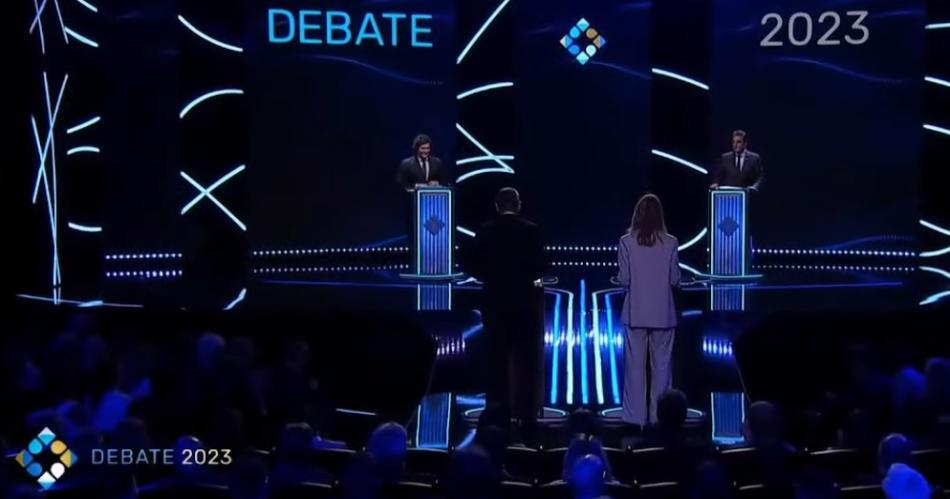 El debate fue muy difiacutecil de solventar para Milei y Massa fue mucho maacutes preparado