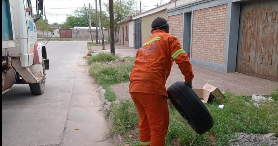 La Municipalidad avanza con la campantildea de descacharreo en barrios de la ciudad