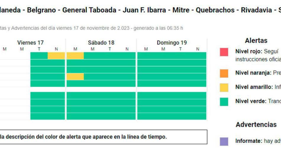 Emiten alerta amarilla para gran parte de Santiago por tormentas