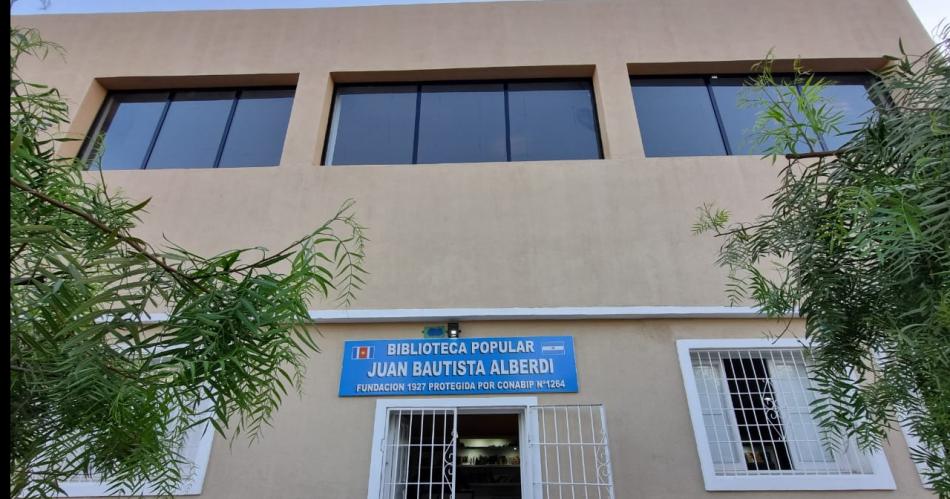 La biblioteca popular Alberdi hizo realidad un anhelado suentildeo