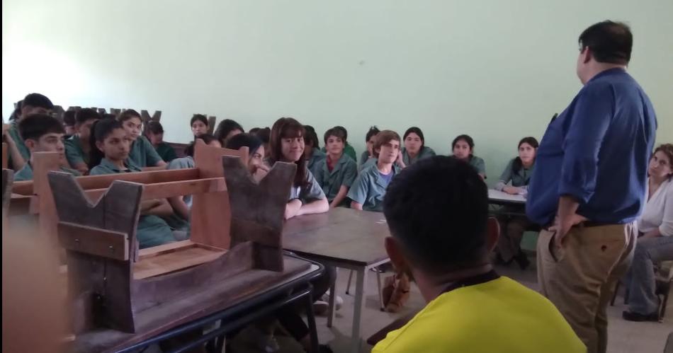 La Pastoral Social Diocesana visitoacute el Colegio Agroteacutecnico Nordm 6