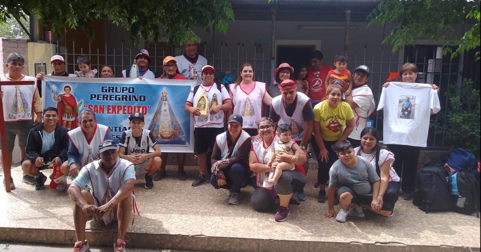 Santiaguentildeos ya peregrinan hacia la Virgen del Valle