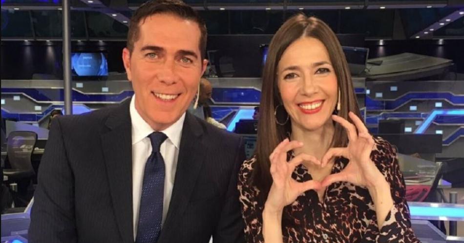 Cristina Peacuterez deja el noticiero por su pareja Luis Petri