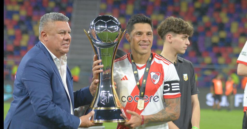 Enzo Pérez se fue ganador