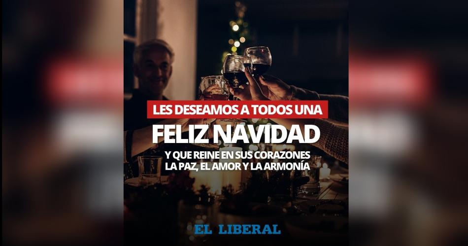 iexclFELIZ NAVIDAD LES DESEA EL LIBERAL A TODOS LOS  SANTIAGUENtildeOS