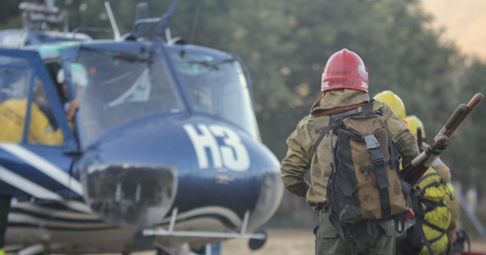 Fuerte despliegue del Servicio Nacional de Manejo del Fuego para la temporada alta de incendios