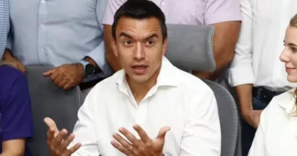 Violencia en Ecuador- Noboa moviliza a FFAA para frenar a bandas criminales