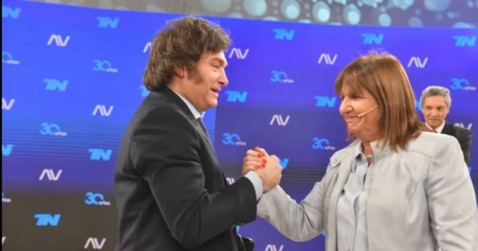 Javier Milei elogioacute a Patricia Bullrich