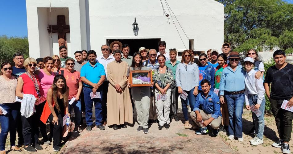 Exploraron la Capilla de Lojlo y las ruinas del Fuerte de Inquiliguala