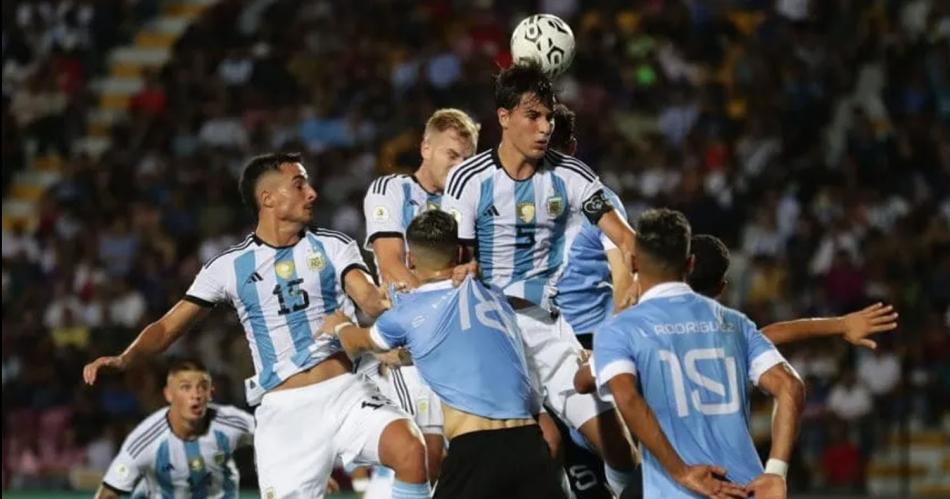 Argentina y Uruguay jugaron un partidazo- 3 a 3