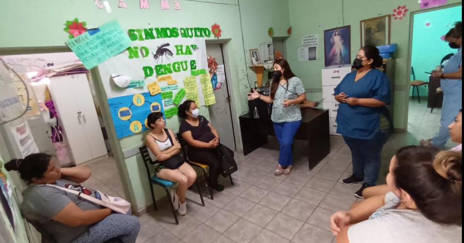 El CAMM Ndeg 3 realizoacute un taller sobre prevencioacuten de Dengue y Covid