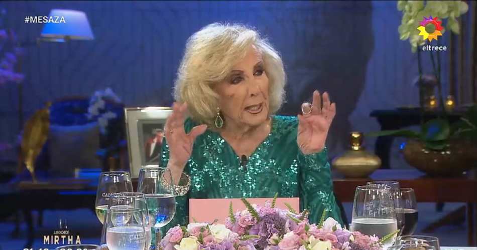 VIDEO Mirtha Legrand criticoacute a Milei y destacoacute la caiacuteda de la Ley Oacutemnibus