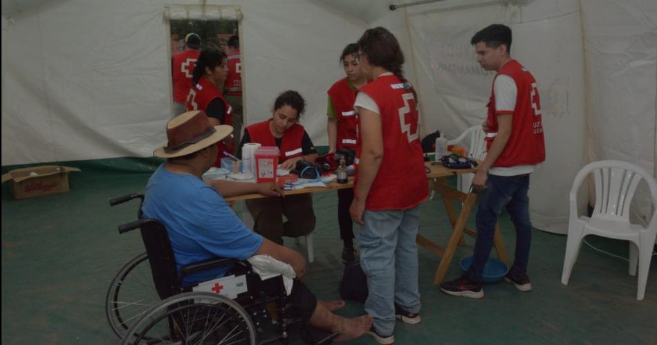 Unas 300 personas se atendieron en el puesto de la Cruz Roja