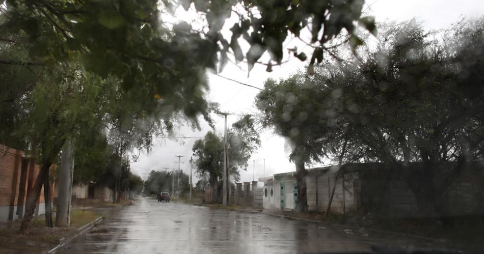 La temperatura bajoacute 20 grados en poco tiempo