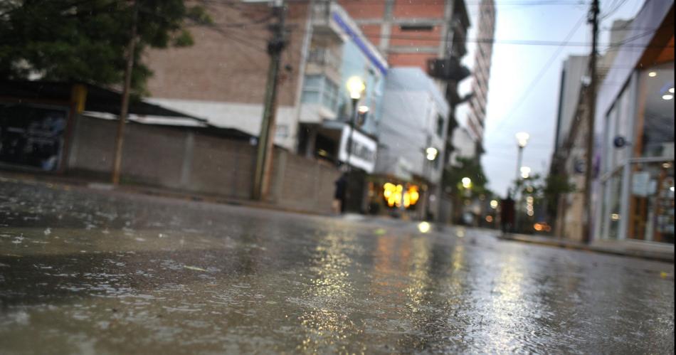 La temperatura bajoacute 20 grados en poco tiempo