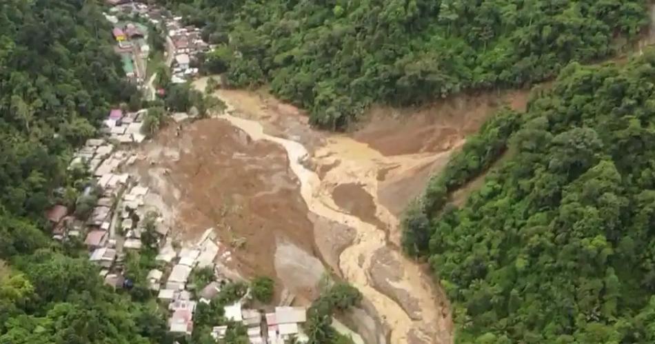 Se corrioacute la tierra en Filipinas y ascienden a maacutes de 70 las muertes