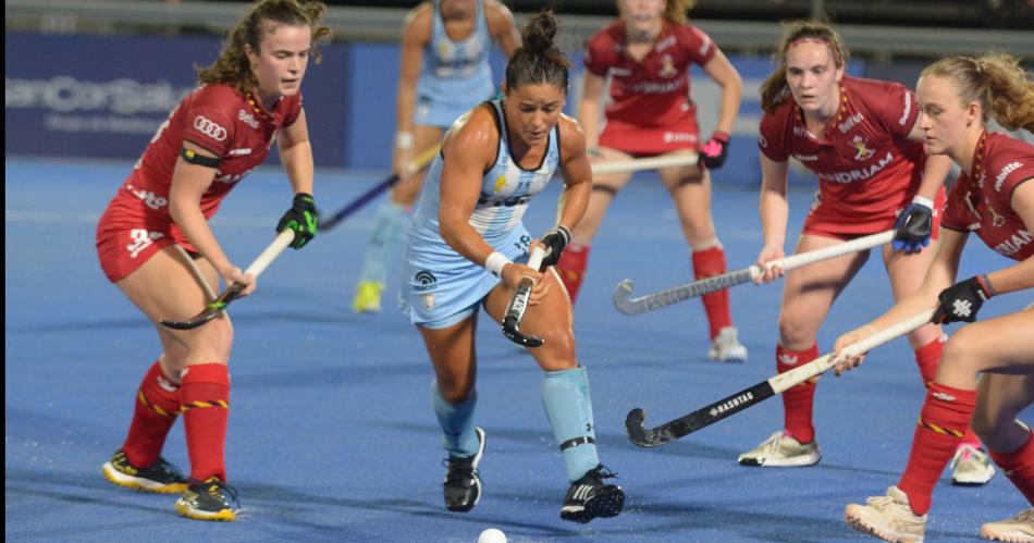 Las Leonas aplastaron a Beacutelgica en Santiago