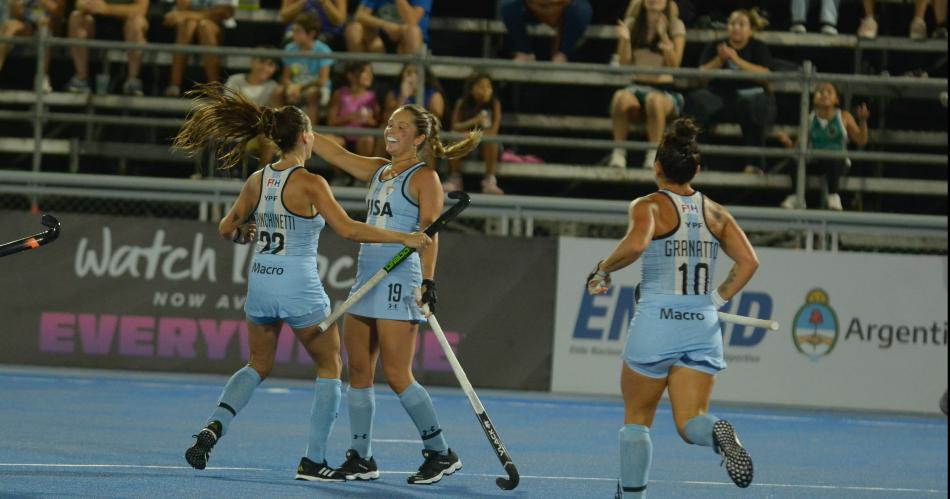 Las Leonas aplastaron a Beacutelgica en Santiago