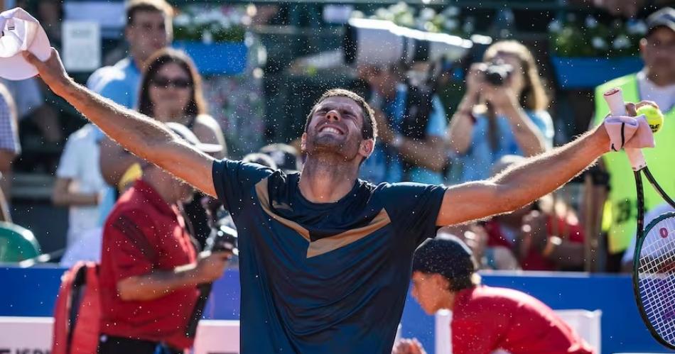 Facundo Diacuteaz Acosta jugaraacute la final ante Jarry