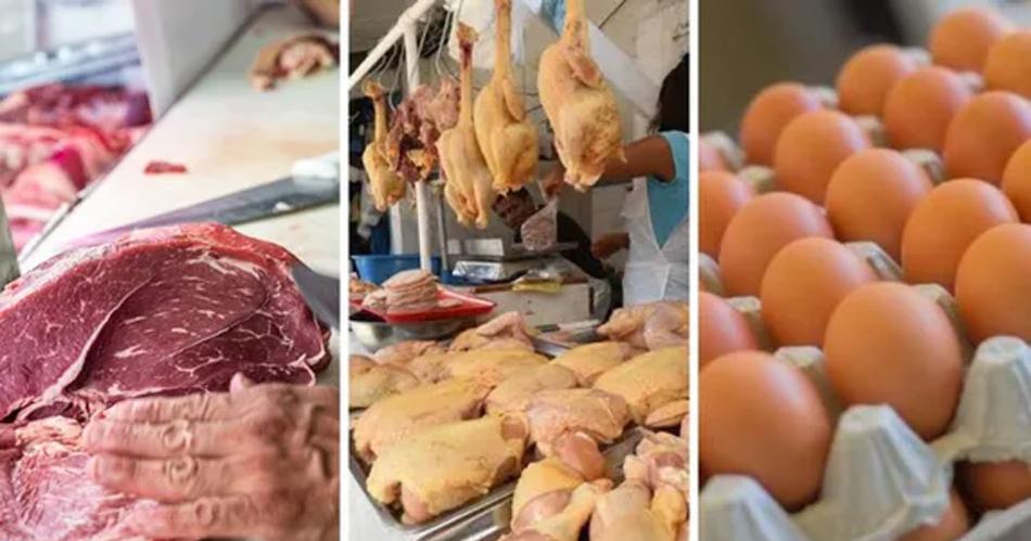 Volvioacute a subir el precio de la carne vacuna de pollo y los huevos