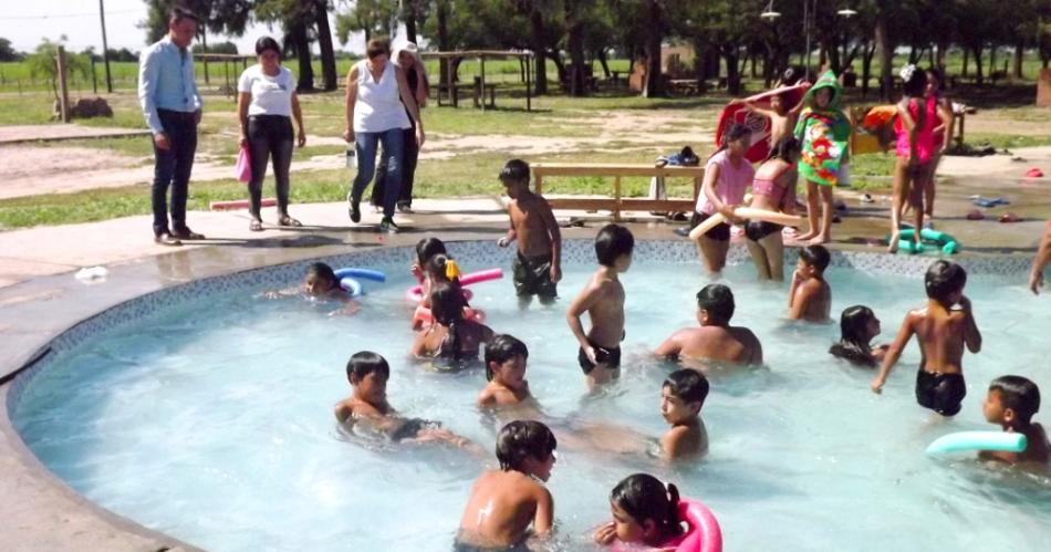 Finalizoacute la Colonia de Vacaciones y el programa Tu diacutea de Pile en Fernaacutendez