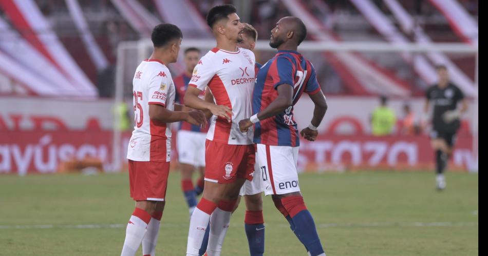 LUCHA Hurac�n y San Lorenzo se preocuparon m�s por el roce que por jugar Un cl�sico para el olvido