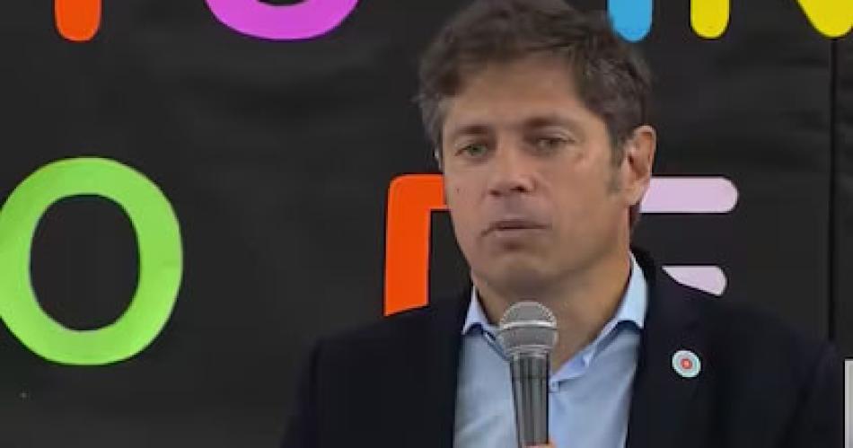 Kicillof- Milei hizo lo imposible para que no empiecen las clases