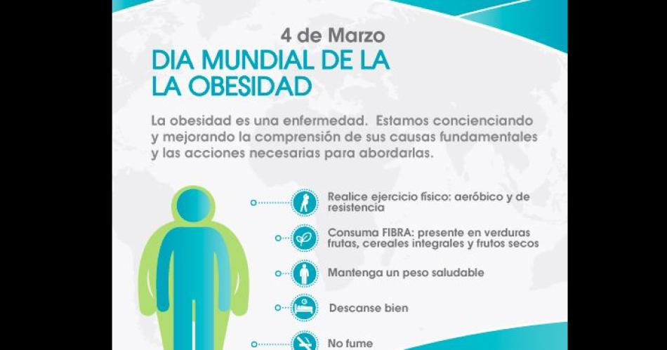 Piden tomar conciencia que la obesidad es un problema de salud y no solo cuestioacuten esteacutetica