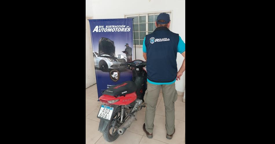 Secuestran una moto con irregularidades