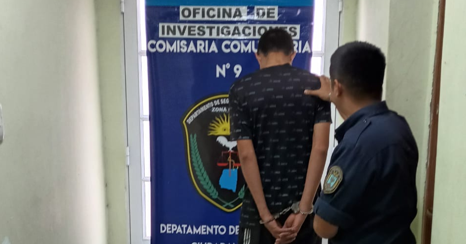 Cayoacute detenido un conocido delincuente con pedido de captura