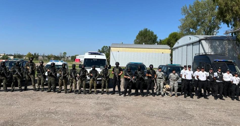 Lucha contra el narcotraacutefico- maacutes de 450 agentes de la Federal llegaron a Rosario