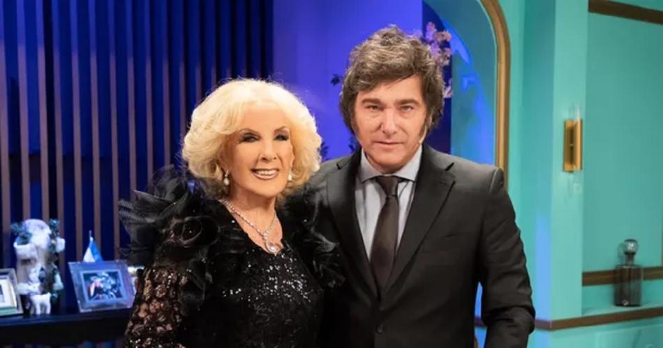 Mirtha Legrand le soltoacute la mano al presidente Milei y esto dijo