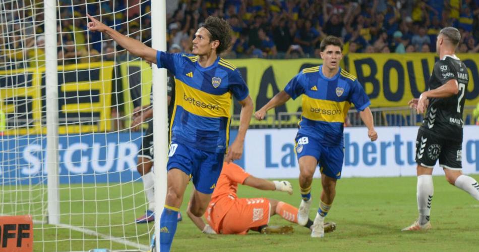 VIDEO  Reviviacute los tantos de Cavani y Merentiel en la goleada de Boca