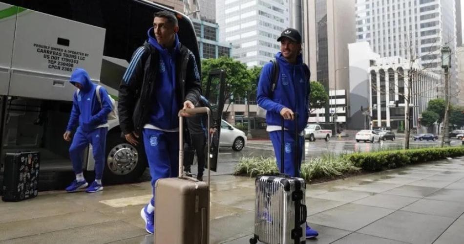 El seleccionado argentino se instaloacute en Los Aacutengeles para enfrentar a Costa Rica