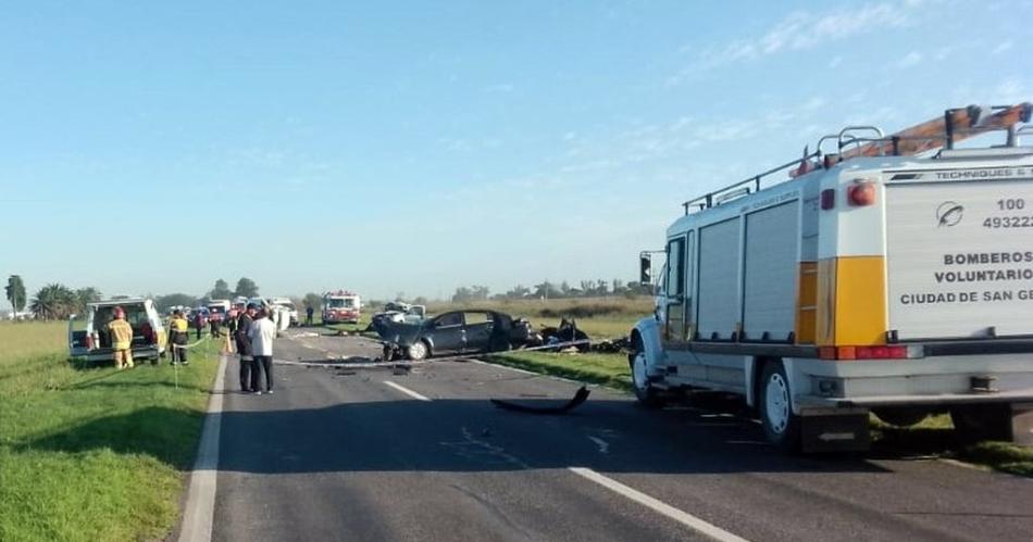 Horror en la ruta 34- santiaguentildeos muertos al producirse un choque muacuteltiple