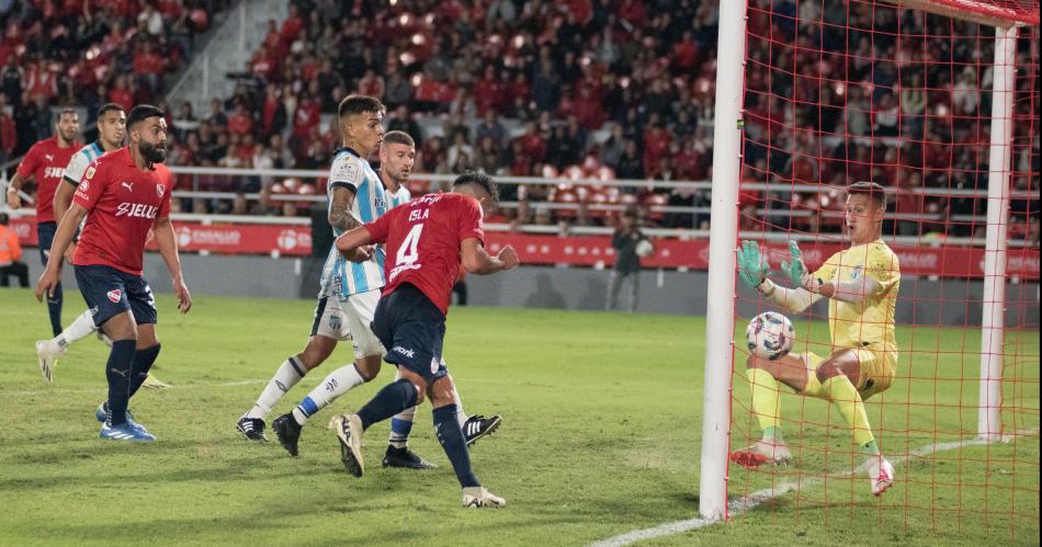 Independiente empatoacute 1 a 1 con Atleacutetico y complicoacute sus chances