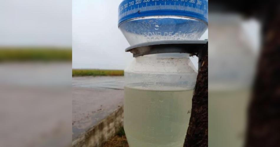 La lluvia beneficia al interior santiaguentildeo con registros superiores a los 100 mm