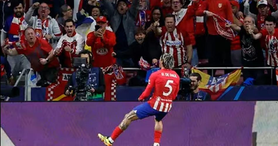 Atleacutetico de Madrid le ganoacute a Borussia Dortmund con un gol de Rodrigo De Paul