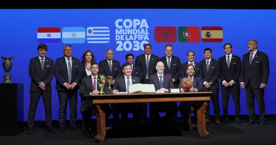 iexclHay acuerdo FIFA y Conmebol ratifican al Mundial 2030 en Argentina Uruguay y Paraguay