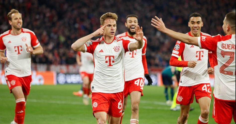 Kimmich celebrando el gol de la victoria Imagen- AFP