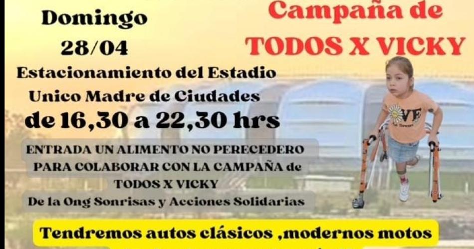 Realizaraacuten una nueva edicioacuten de la campantildea Todos x Vicky