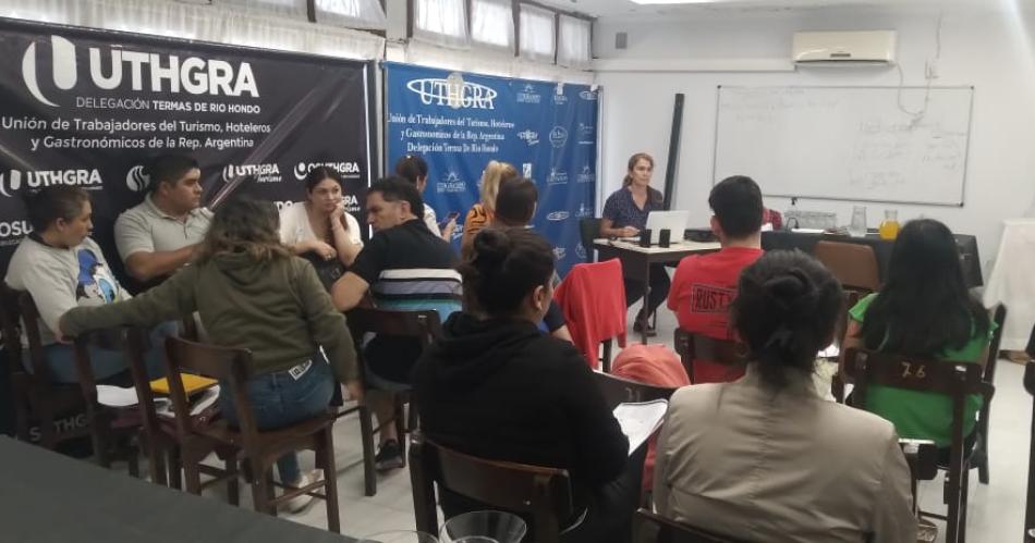 El gremio gastronoacutemico termense comenzoacute sus cursos de capacitacioacuten