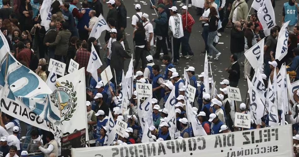 La CGT sale a protestar tras la primera victoria de Milei en el Congreso