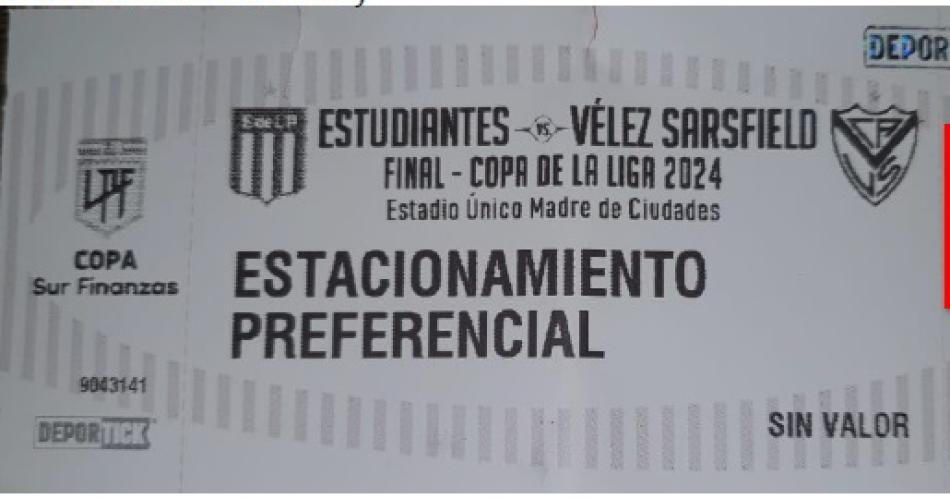 Final Copa de la Liga- coacutemo detectar entradas falsas