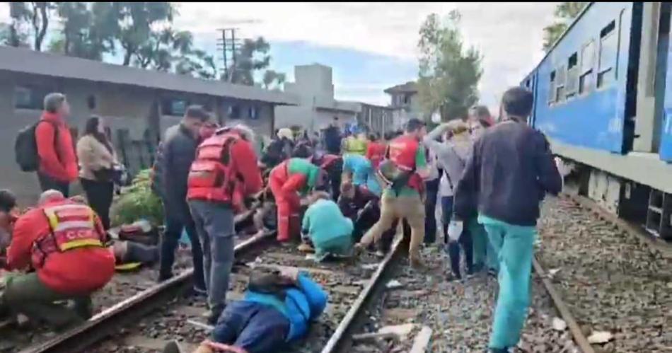 Choque de trenes en Palermo- responsabilizan al Gobierno