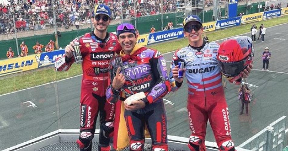 MOTO GP- Martiacuten fue imparable y Marc Maacuterquez vuelve al podio