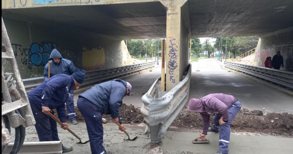 Obras Puacuteblicas de la Municipalidad ejecuta mejoras de desaguumles