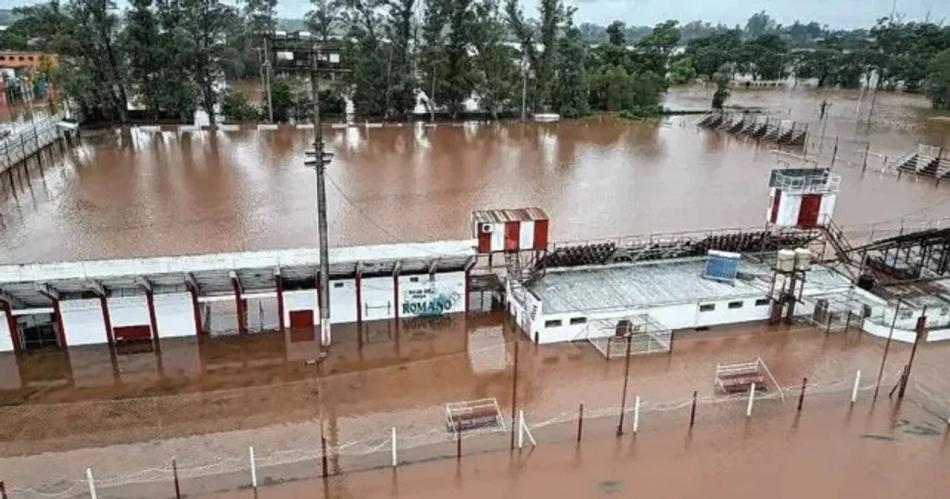 Las lluvias en Brasil afectan a Entre Riacuteos- maacutes de 600 evacuados