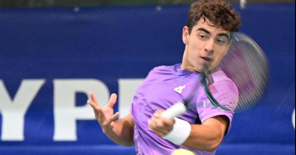 Lucca Guercio sumoacute su primer punto ATP